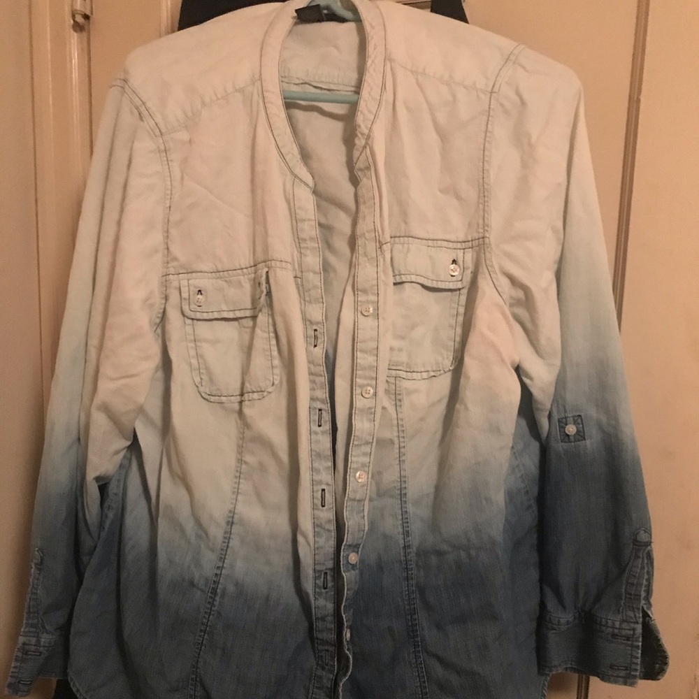 Ombré jean top